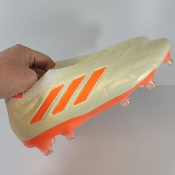 Adidas Copa Pure  FG Heatspawn Pack Soccer Cleats Men's Orange Cream