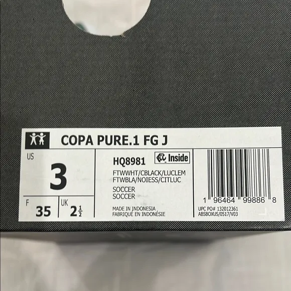 Adidas Copa Pure.1 FG J
