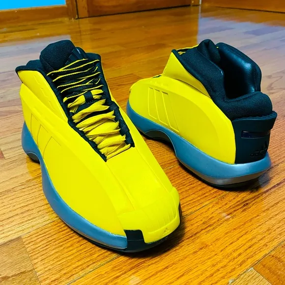 adidas Crazy 1 Men's Size 13 Sunshine Kobe Bryant Basketball Shoes GY3808 NEW