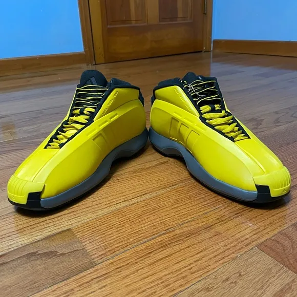 adidas Crazy 1 Men's Size 13 Sunshine Kobe Bryant Basketball Shoes GY3808 NEW