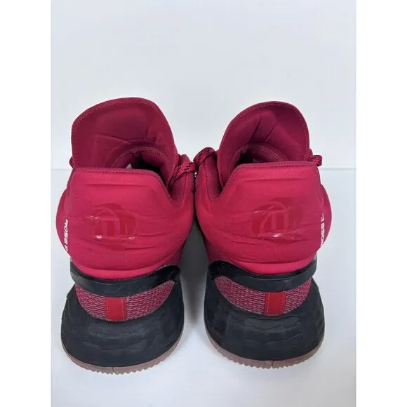 Adidas D Rose Hoop Shoes &quot;Brenda&quot; Basketball Men's 11 Red Black Adizero Derrick