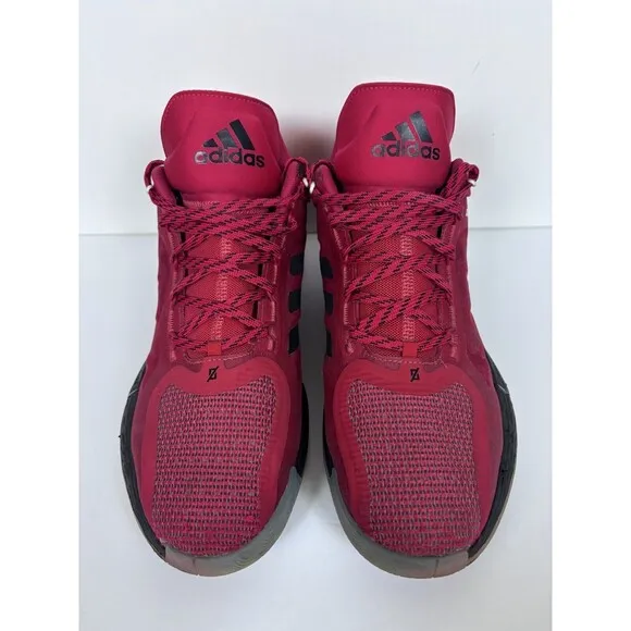 Adidas D Rose Hoop Shoes &quot;Brenda&quot; Basketball Men's 11 Red Black Adizero Derrick