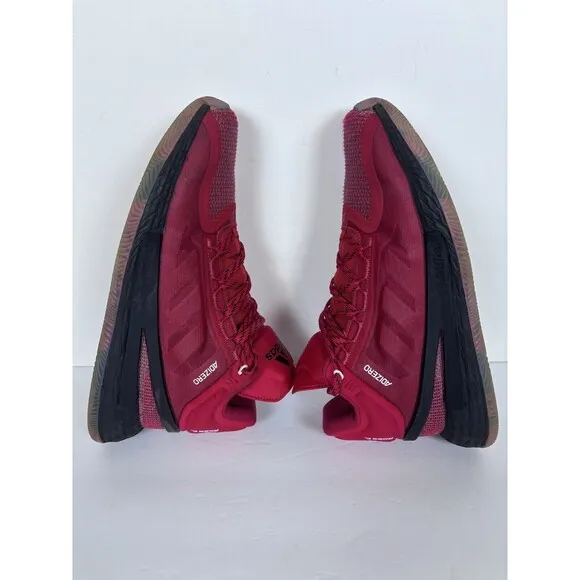 Adidas D Rose Hoop Shoes &quot;Brenda&quot; Basketball Men's 11 Red Black Adizero Derrick