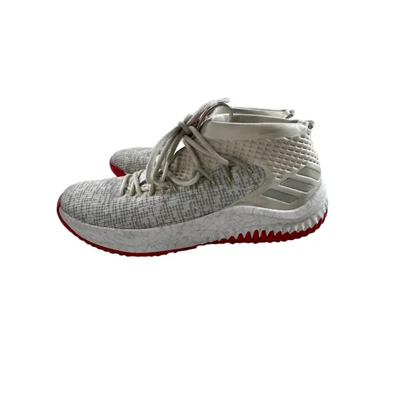 Adidas Damian Lillard YKWTII Mens 10 Basketball Shoes Athletic Sneakers Gym Hoop