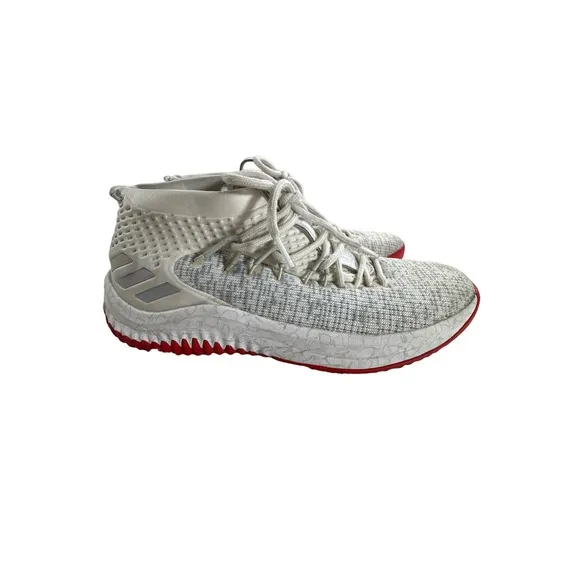 Adidas Damian Lillard YKWTII Mens 10 Basketball Shoes Athletic Sneakers Gym Hoop