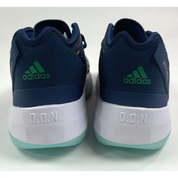 Adidas D.O.N. Issue 4 Utah Jazz Blue Basketball Shoes Sneakers GY6504