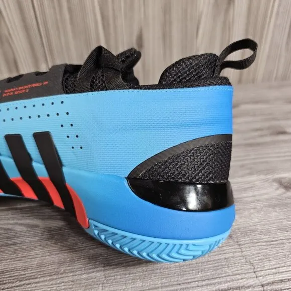 Adidas D.O.N. Issue #5 Bright Cyan - IE8325 - Men's Size 10 NEW!!