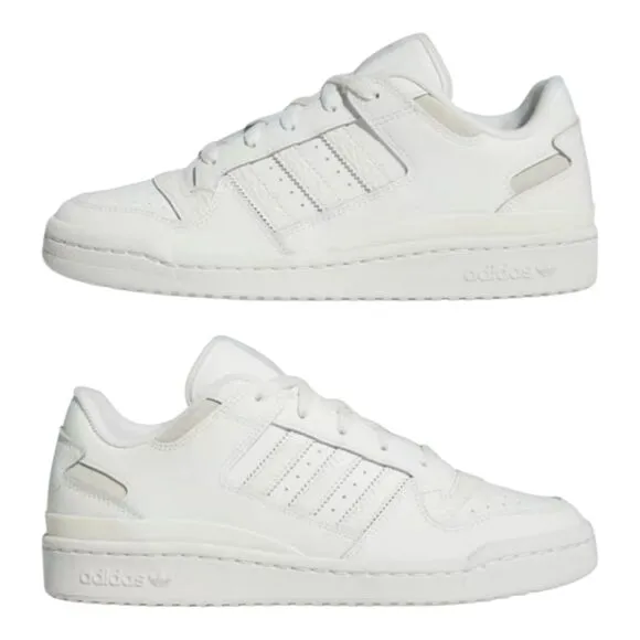 Adidas Forum Low CL Mens Sportswear Shoes White IH7828 NEW