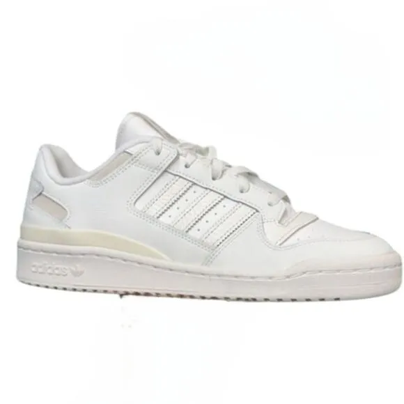 Adidas Forum Low CL Mens Sportswear Shoes White IH7828 NEW