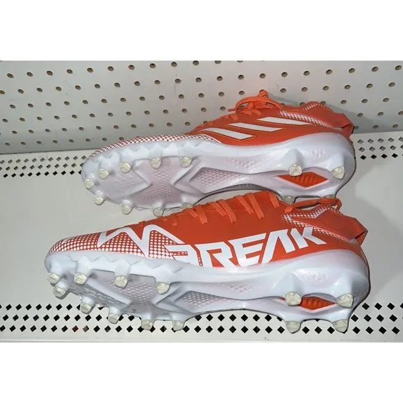 Adidas Freak 22 Team Mens Football Cleats Size 14 Orange White H03637
