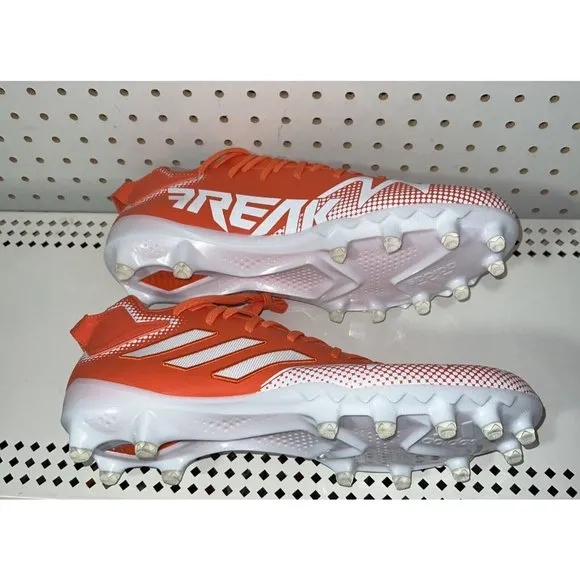 Adidas Freak 22 Team Mens Football Cleats Size 14 Orange White H03637