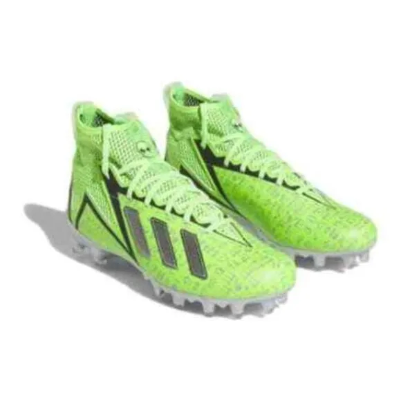 Adidas Freak 23 Mid Mens Football Shoes Cleats Green GW1749 NEW Multi Sz