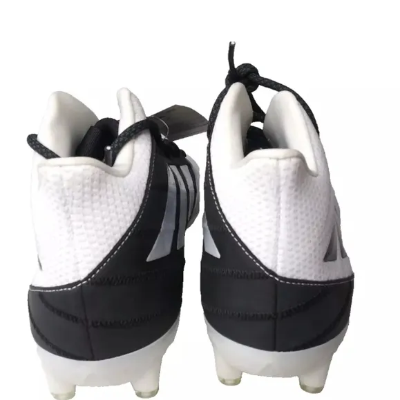 adidas Freak Carbon Mid Cleat Football Shoes Men's Size 11.5 White~Black  EG1312