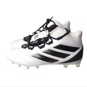 adidas Freak Carbon Mid Cleat Football Shoes Men's Size 11.5 White~Black  EG1312