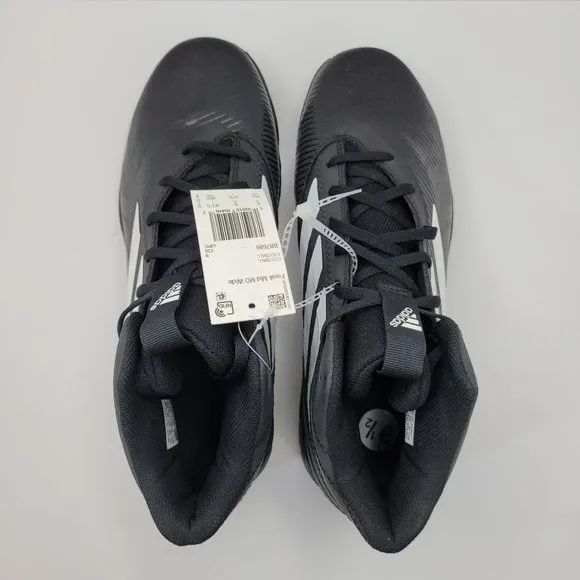 Adidas Freak Mid MD 2019 Mens Black White Football Cleats BB7689 US Size 9.5 NWT
