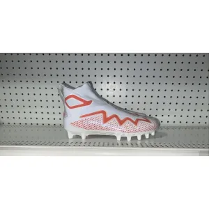Adidas Freak Ultra 21 Laceless Mens Football Cleats Size 9.5 White Orange GZ0464