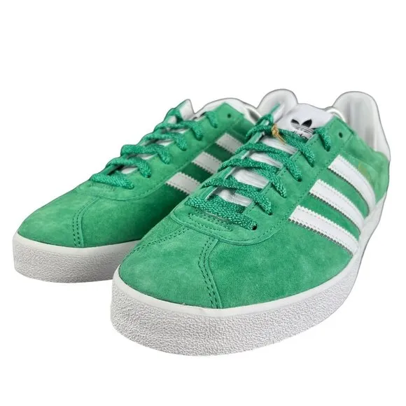 Adidas Gazelle 85 Semi Court Green White Suede Shoes GY2532 Men's Sizes 8.5-13