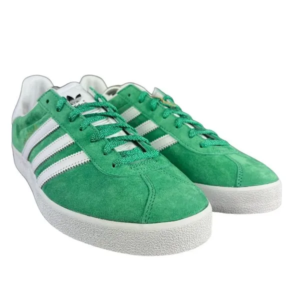 Adidas Gazelle 85 Semi Court Green White Suede Shoes GY2532 Men's Sizes 8.5-13