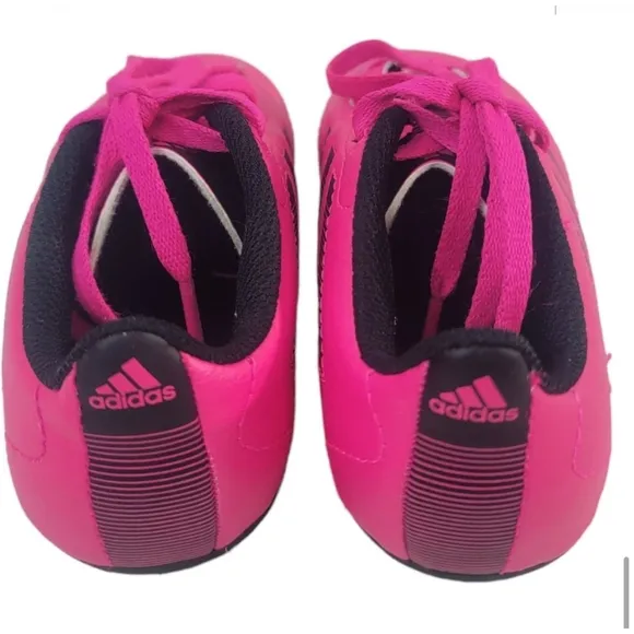 Adidas Goletto 8 Kids Cleats | Size 12K | Pink &amp; Black Firm Ground Soccer Shoes
