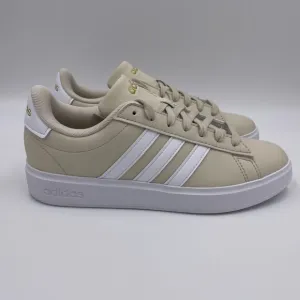 adidas Grand Court 2.0 Beige / White Womens Shoes