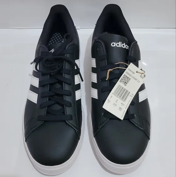 Adidas Grand Court 2.0 Black Men's Shoes