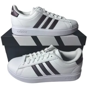 Adidas Grand Court 2.0 NWT white &amp; brown shoes women’s 7