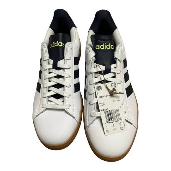 Adidas GRAND COURT 2.0 SHOES (men's) white/black
