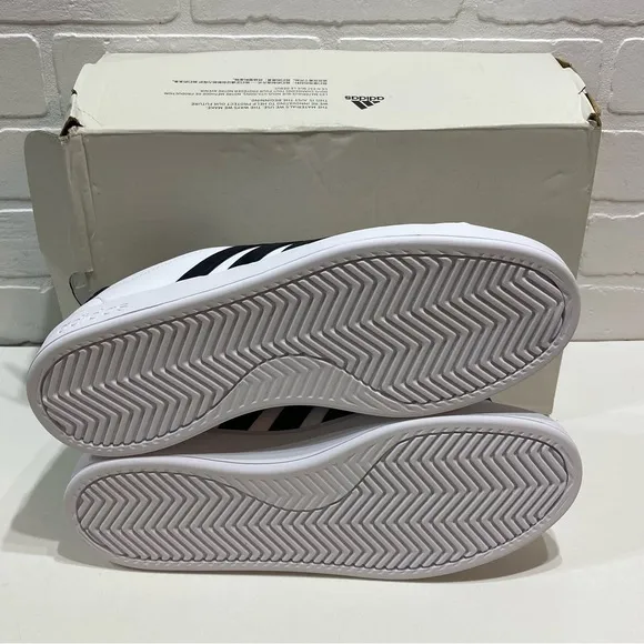 Adidas - Grand Court 2.0 Tennis Shoes - GW9195 - White/Black - Size 10