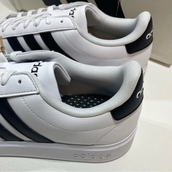 Adidas - Grand Court 2.0 Tennis Shoes - GW9195 - White/Black - Size 10