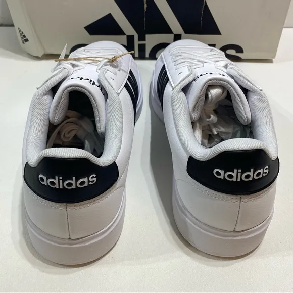 Adidas - Grand Court 2.0 Tennis Shoes - GW9195 - White/Black - Size 10