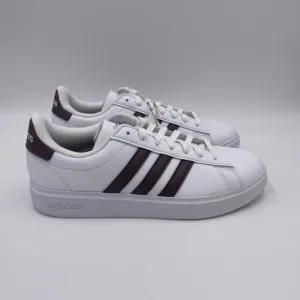 adidas Grand Court 2.0 White / Dark Brown Women's Shoes