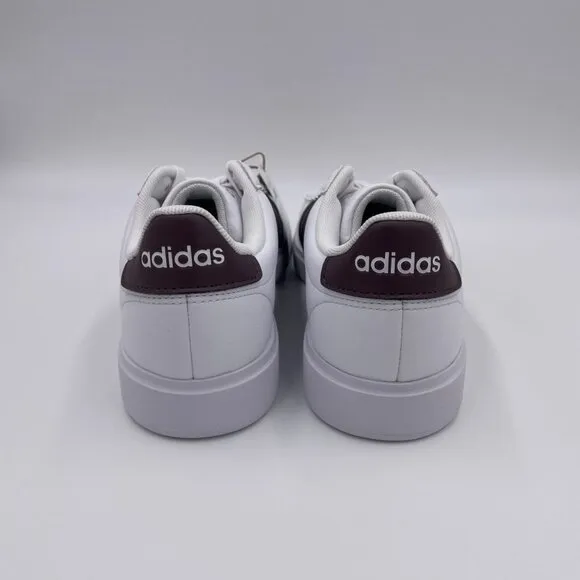 adidas Grand Court 2.0 White / Dark Brown Women's Shoes
