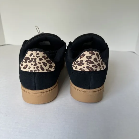 Adidas Grand Court Alpha 00s Black Brown Leopard Shoes Women's Sizes 11 JS2886