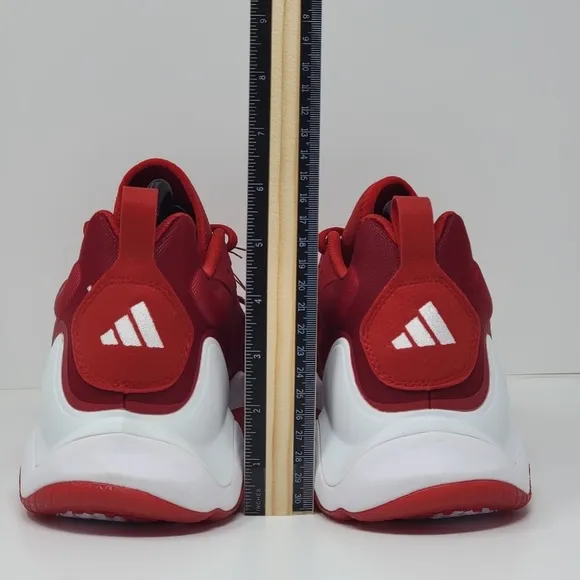Adidas Impact FLX II IE9377 Football Shoes Power Red 2 White Mens Size 10.5 New