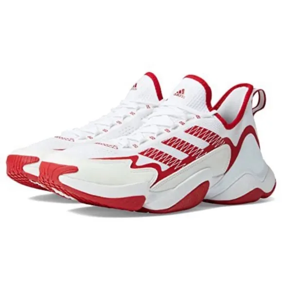 Adidas Impact FLX White Red Training Sneakers Shoes Mens Sz 10 Patrick Mahomes