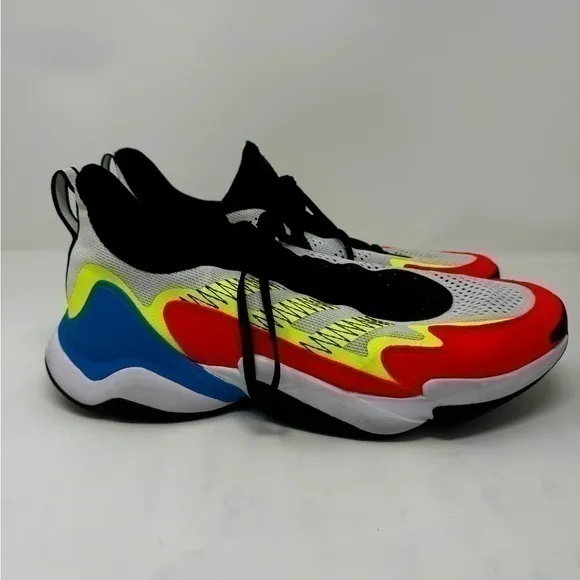 Adidas Impact FLX White Team Solar Yellow Men's Athletic Shoe GV9854 M 13