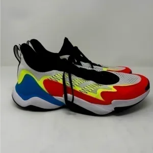 Adidas Impact FLX White Team Solar Yellow Men's Athletic Shoe GV9854 M 13