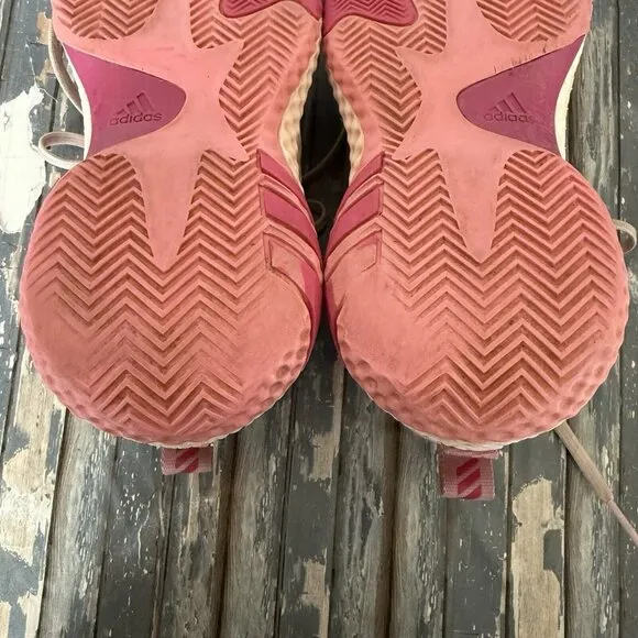 Adidas James Harden Basketball Shoes Vol. 6 PINK Monogram - Size 5