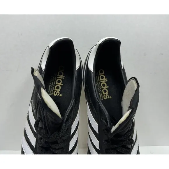 Adidas Kaiser 5 Black White Men’s Size 11 Germany Leather Soccer Cleats Shoes