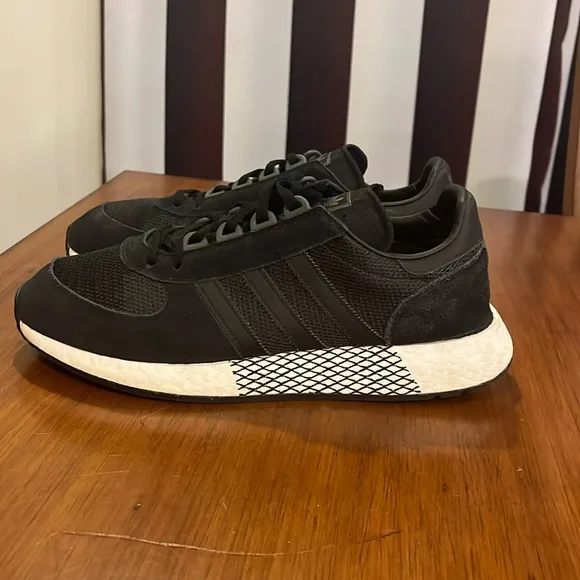 Adidas Marathon X 5923 shoes sneakers Used black white EE3656 Mens size 12