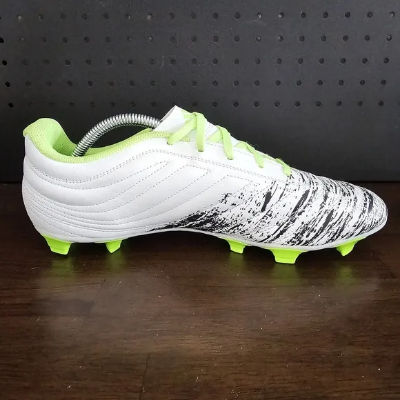 Adidas Men COPA 20.4 FG Soccer Cleats Football White Neon Green G28526 Size 11