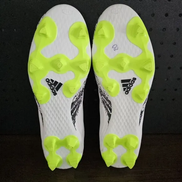 Adidas Men COPA 20.4 FG Soccer Cleats Football White Neon Green G28526 Size 11