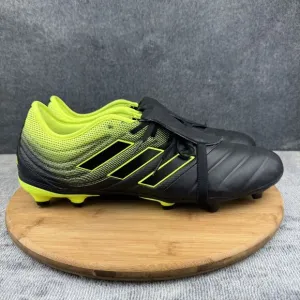 Adidas Mens Copa Gloro 19.2 FG Size 13 Shoes Black Yellow Soccer Boots Sneakers