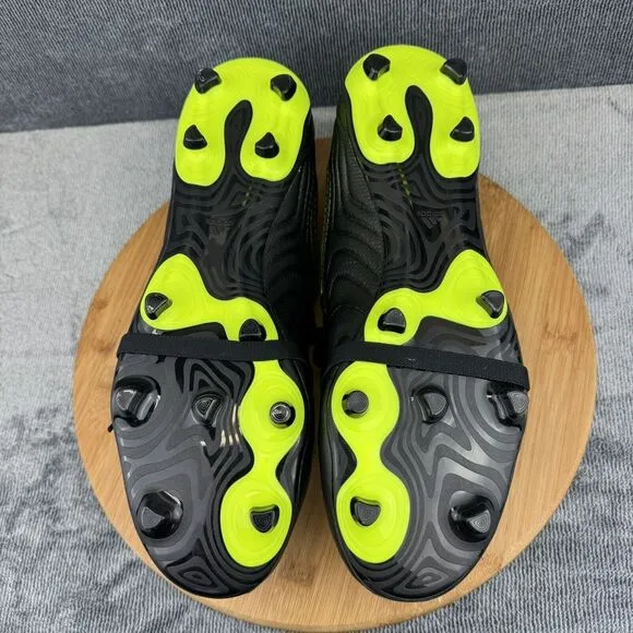 Adidas Mens Copa Gloro 19.2 FG Size 13 Shoes Black Yellow Soccer Boots Sneakers