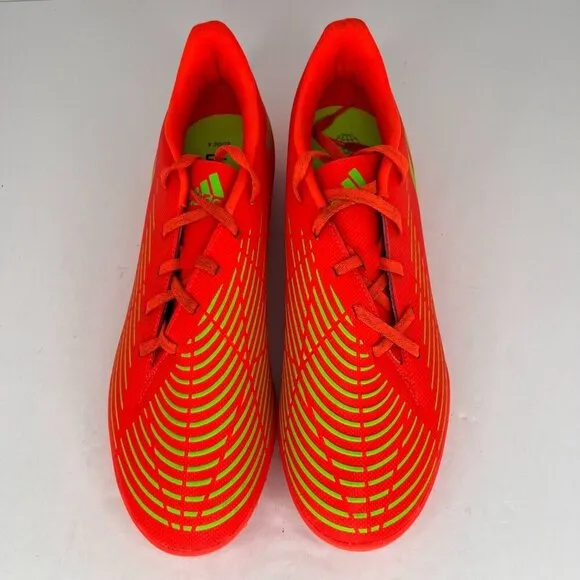 Adidas Mens GV8525 Neon Predator Edge 4 TF Game Data Pack Size 11 Soccer Shoes
