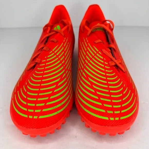 Adidas Mens GV8525 Neon Predator Edge 4 TF Game Data Pack Size 11 Soccer Shoes