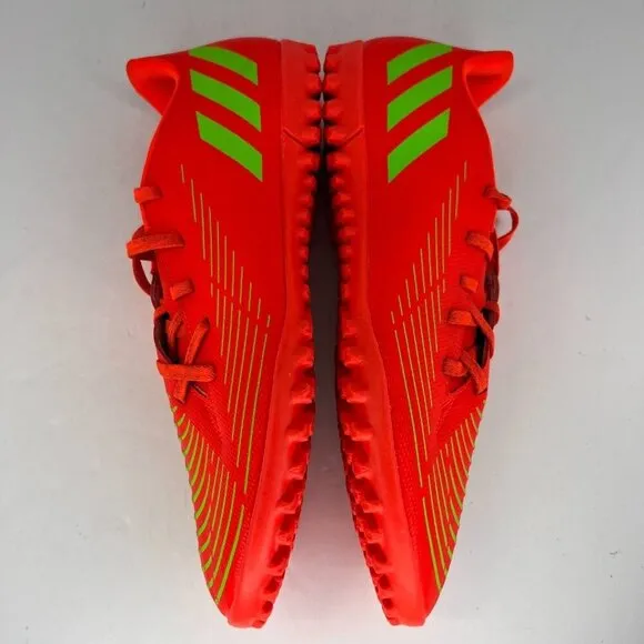 Adidas Mens GV8525 Neon Predator Edge 4 TF Game Data Pack Size 11 Soccer Shoes