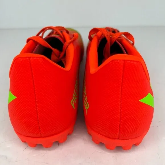 Adidas Mens GV8525 Neon Predator Edge 4 TF Game Data Pack Size 11 Soccer Shoes