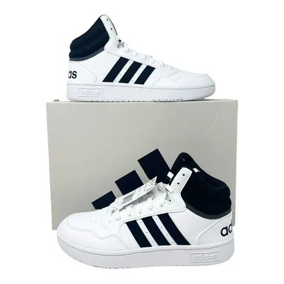 Adidas Men’s Hoops 3.0 Mid GW3019 White/Black Size 8.5
