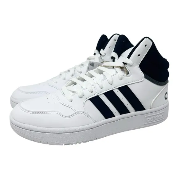 Adidas Men’s Hoops 3.0 Mid GW3019 White/Black Size 8.5